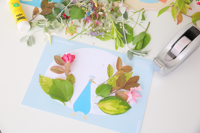 DIY du printemps : de l'art floral avec des enfants dès 3 ans – Le blog et  les jeux d'une Maman Loutre