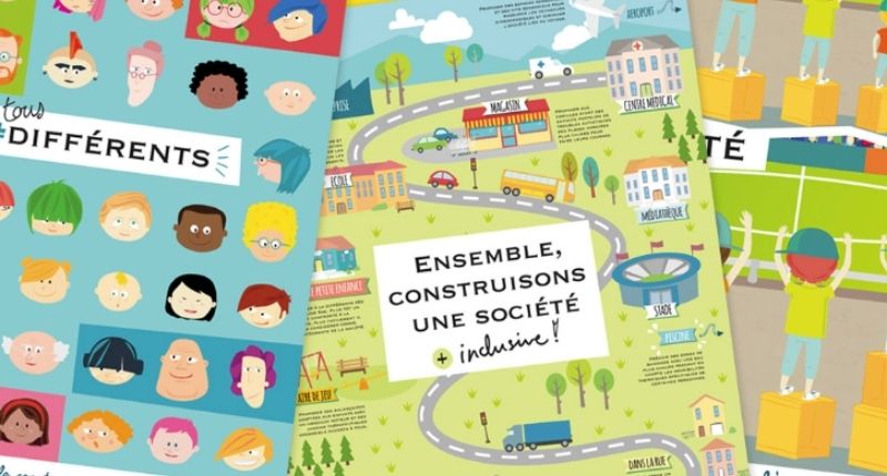 affiches pour une société inclusive