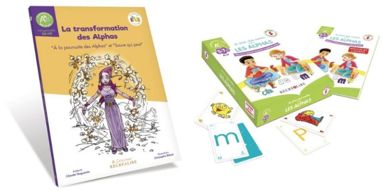 Éveil à la lecture avec la Planète des Alphas - Blog Hop'Toys