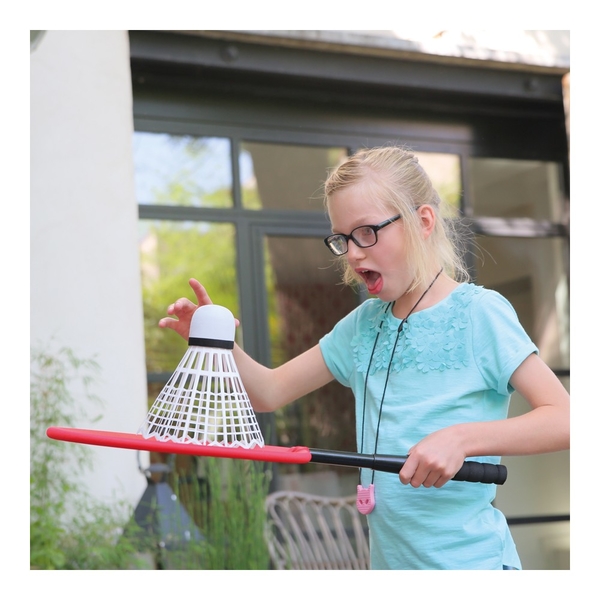 Mega-raquettes de badminton