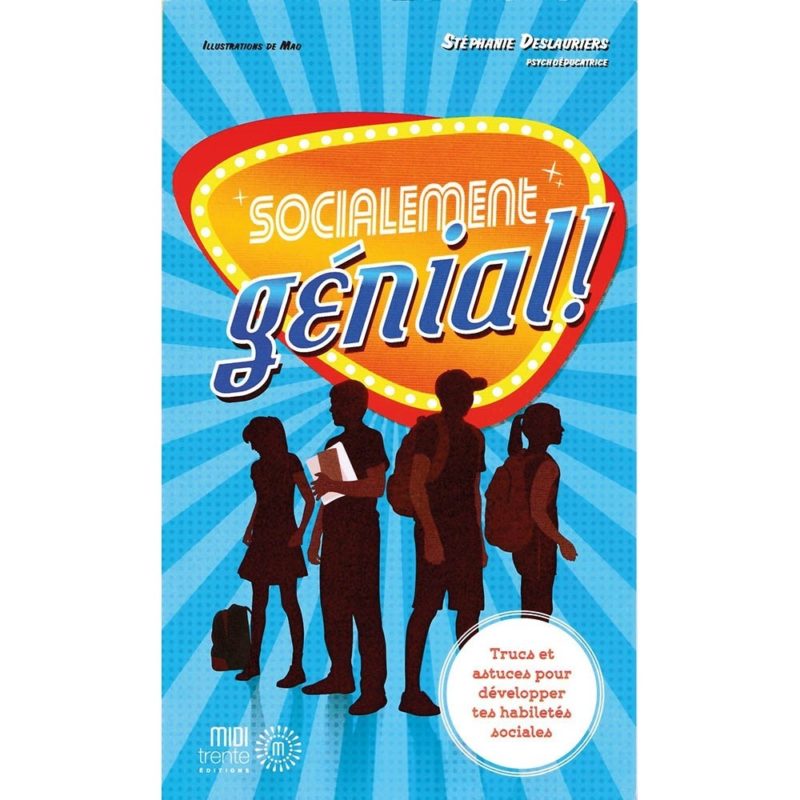 Un indispensable dans la valise pour se faire des amis en vacances : Livre "Socialement génial"