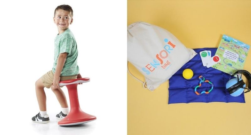 tabouret tilo et sensory bag