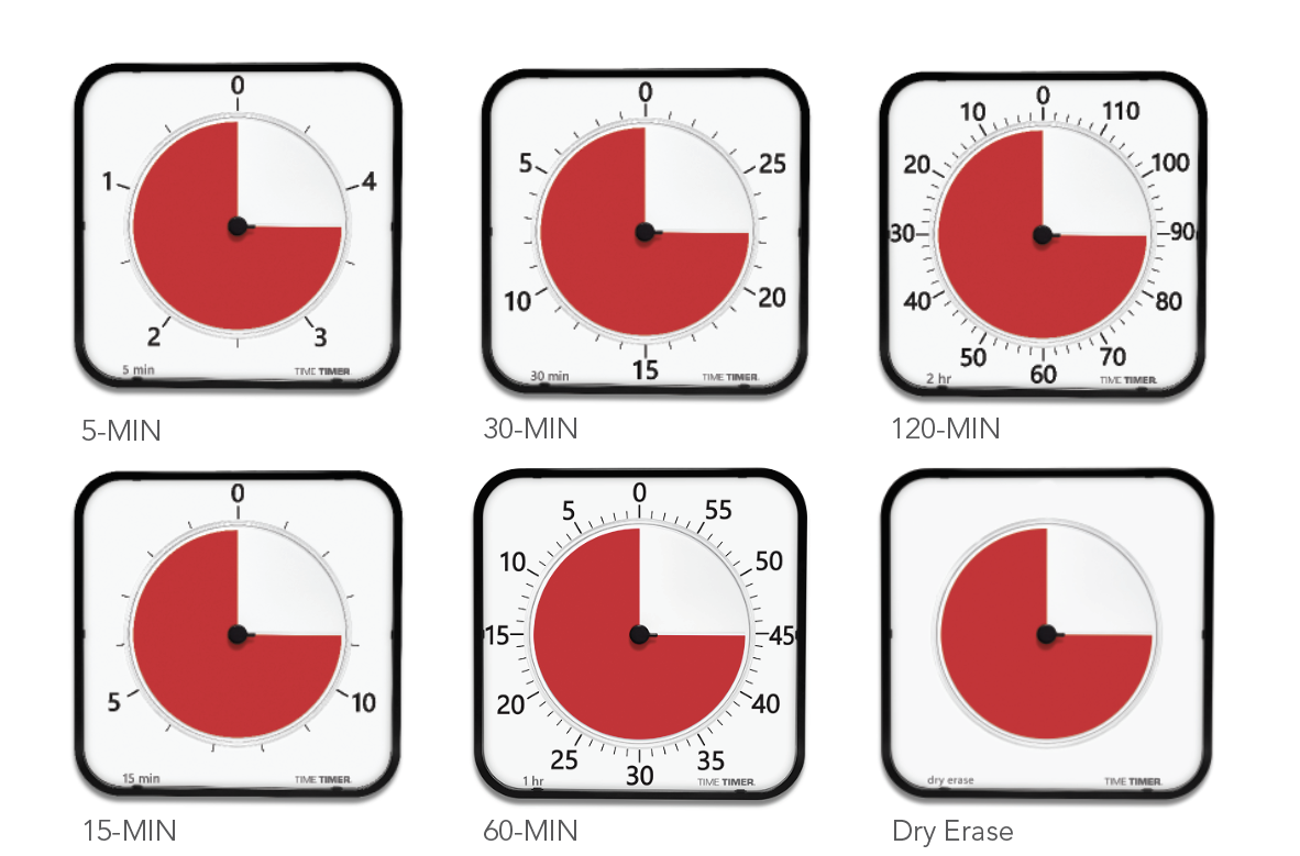 Time Timer Plus - 5 min - HOPTOYS