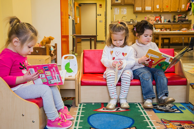 Utilisation en contexte avec 3 enfants durant temps de lecture