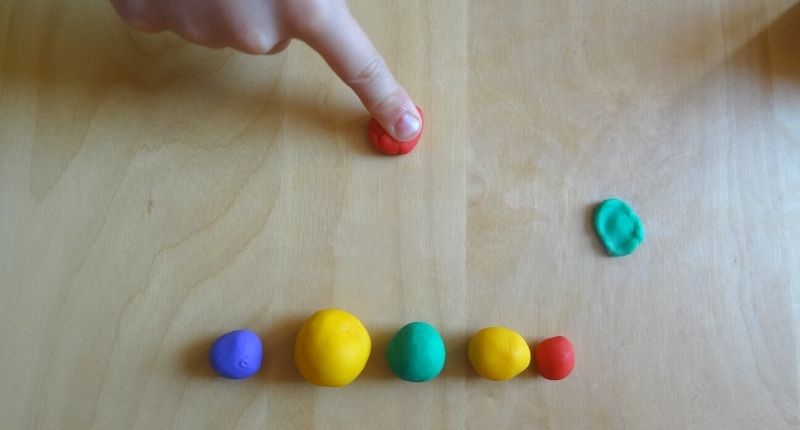 Boules de pâte à modeler