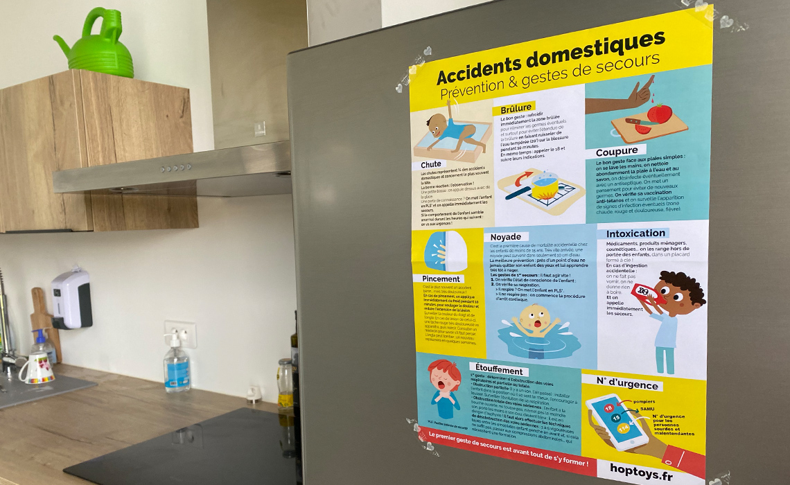 Accidents Domestiques Les Gestes De Premiers Secours Blog Hop Toys