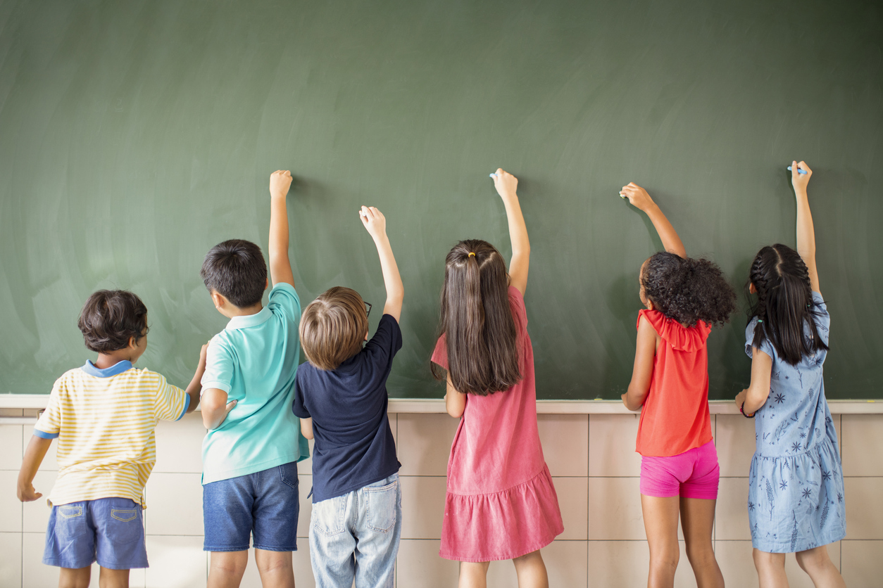 écriture tableau enfant