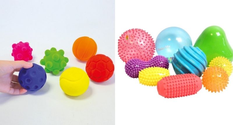 Comment masser son enfant avec les balles et ballons ? - Blog Hop'Toys