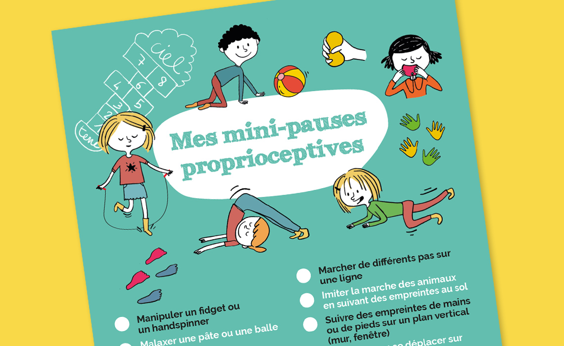 20 mini-pauses proprioceptives