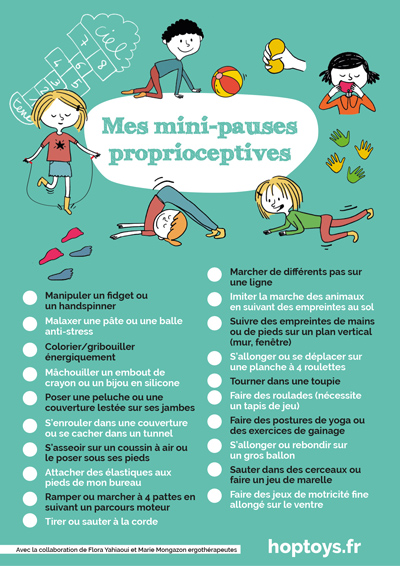 Mes mini-pauses proprioceptives