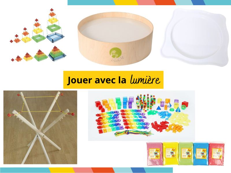 Des cadeaux pour jouer avec la lumière