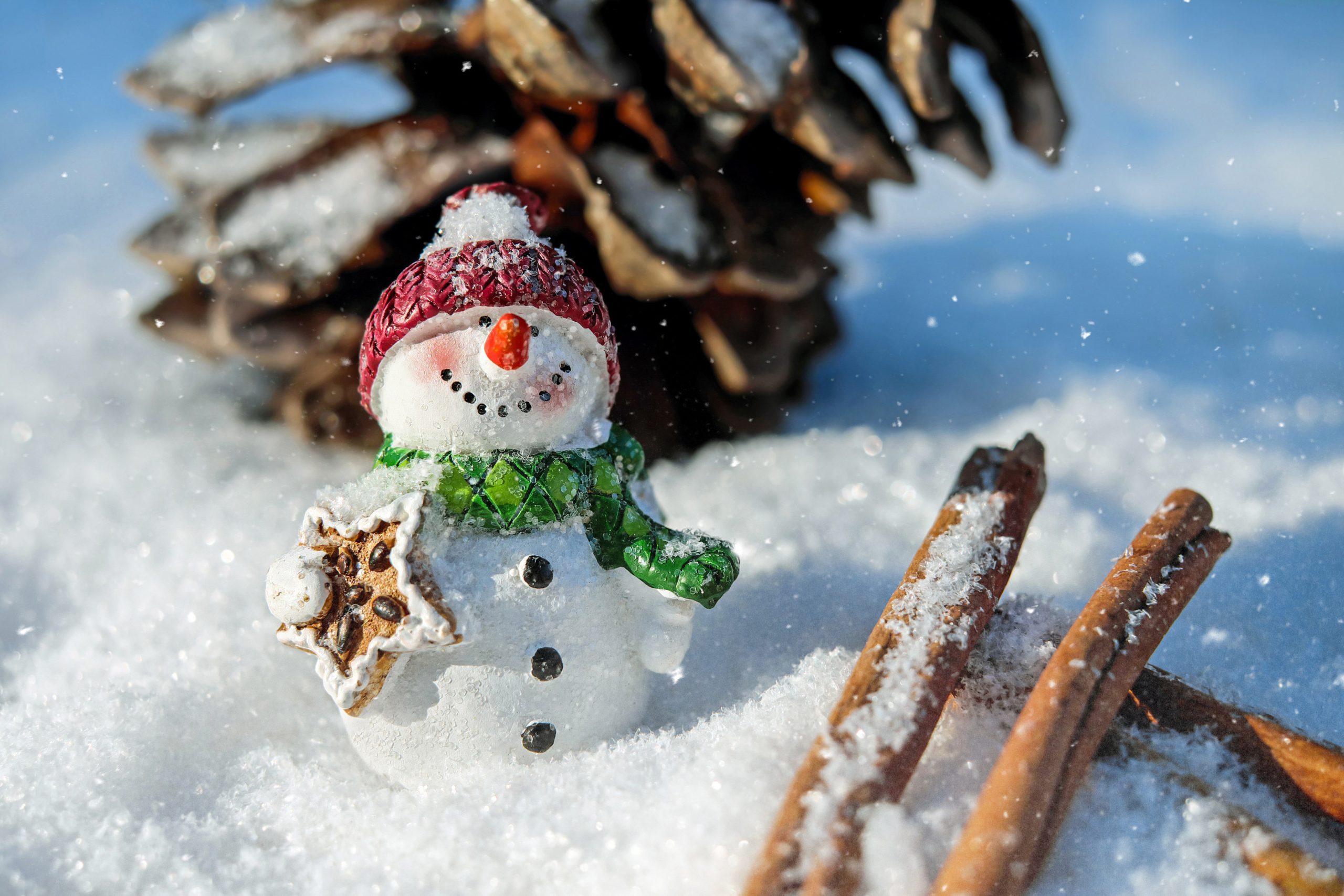 Un bonhomme de neige