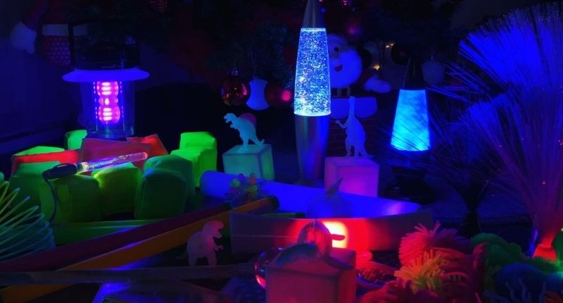 Espace snoezelen La vie en fluo (semaine scolaire)