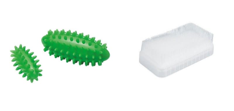 Brosse silicone sensorielle - HOPTOYS