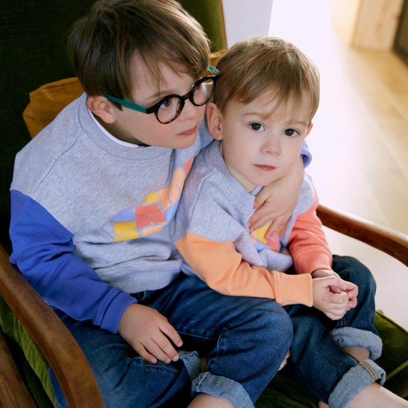 Marcel, porteur de trisomie 21 et son petit frère