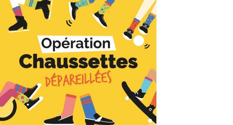 Opération chaussettes dépareillées Trisomie 21 2021