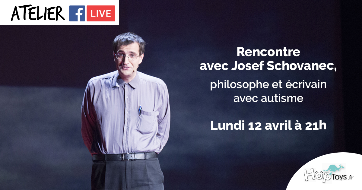 Facebook live sensibilisation à l'autisme avec Joseph Schovanec