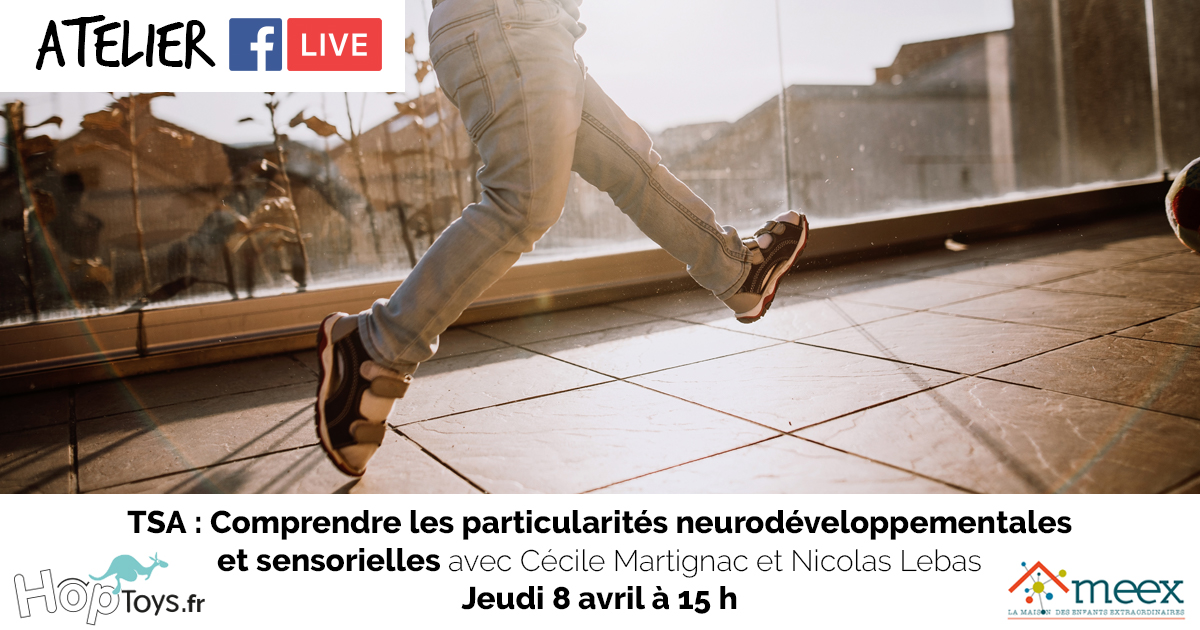 Facebook live mois de sensibilisation à l'autisme 