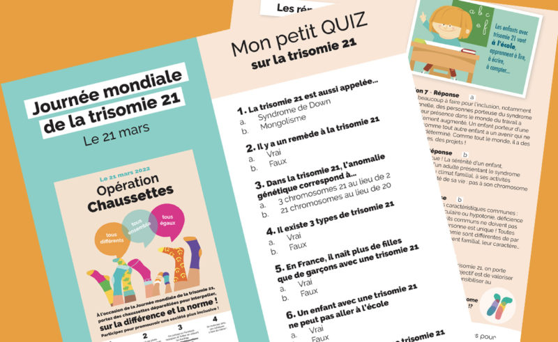 Agir pour l'inclusion avec un quiz Trisomie 21