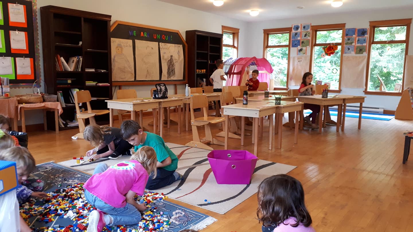 Une classe Montessori