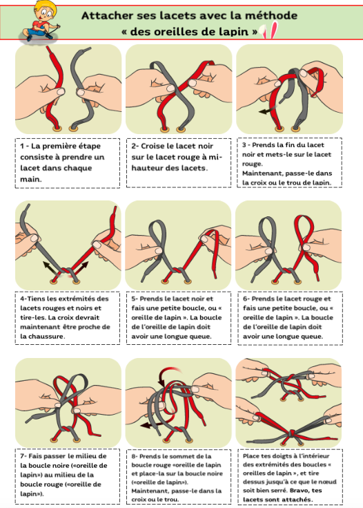 Education : comment lui apprendre à lacer ses chaussures ? - Loisirs Enfant