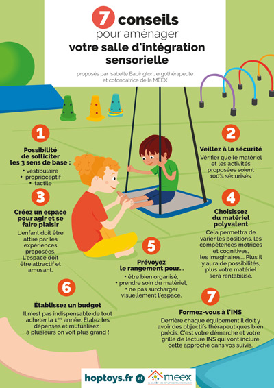 7 conseils pour aménager votre salle d'intégration sensorielle