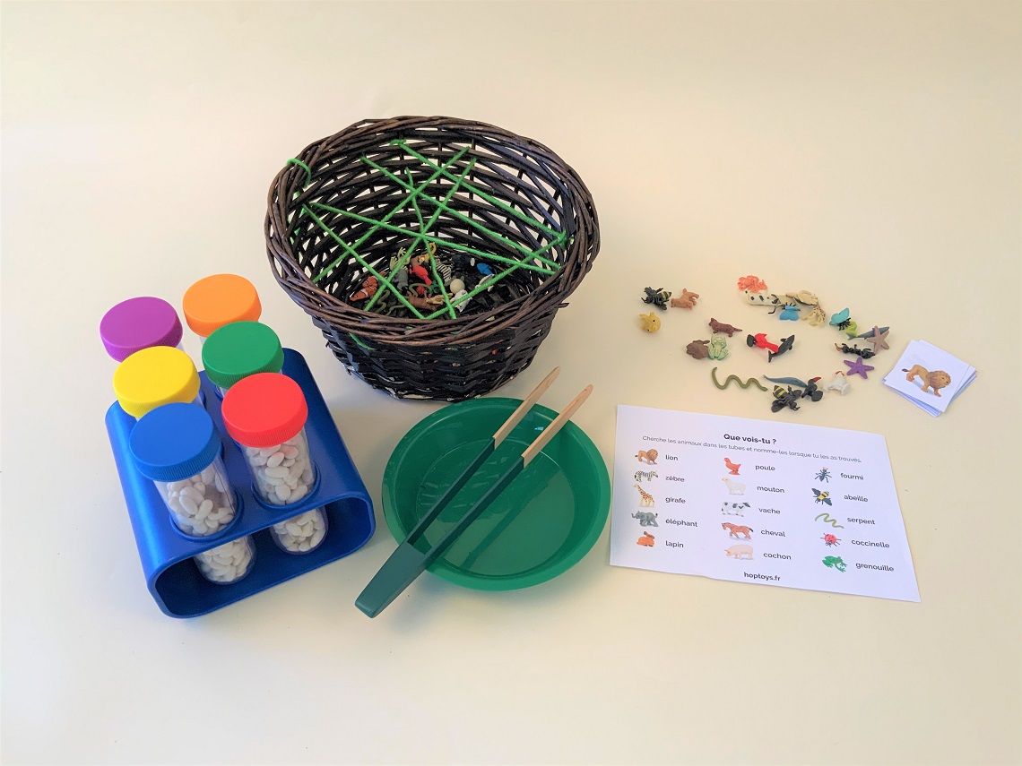 5 idées d'activités à faire avec les mini figurines Blog Hop'Toys