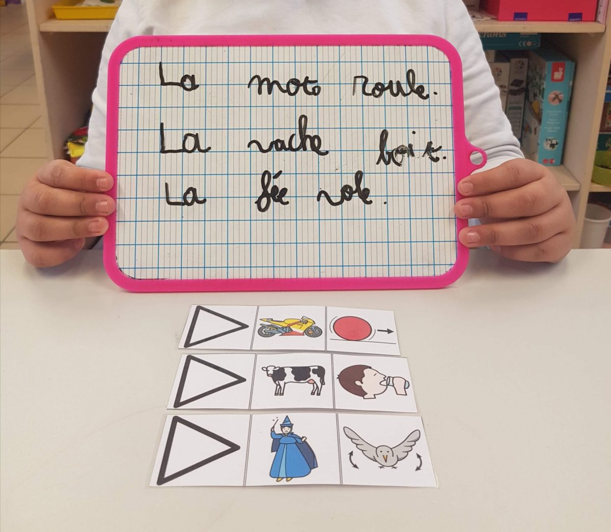 Des pictogrammes pour améliorer la grammaire et l'orthographie