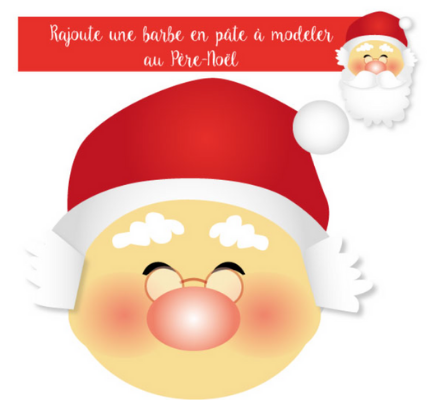 Activité de Noël Pâte à Modeler