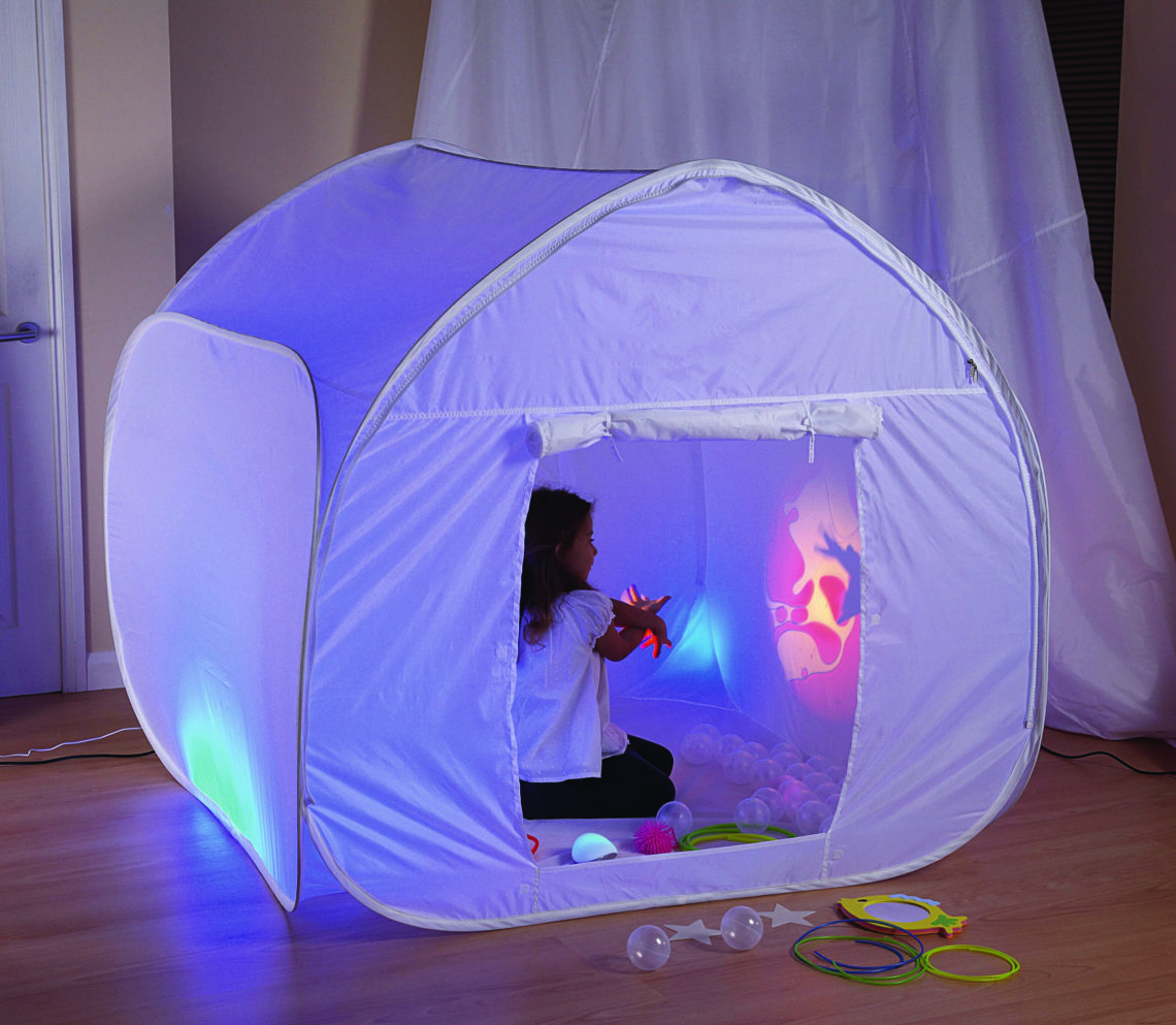 Tente sensorielle, une idée de cadeaux pour les tout petits pour la période de Noël