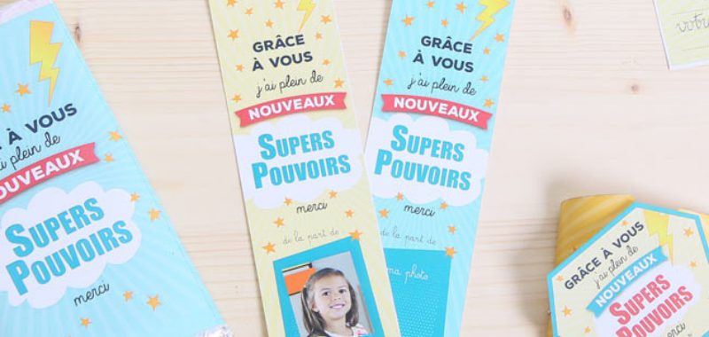 Marque page DIY cadeau enseignant