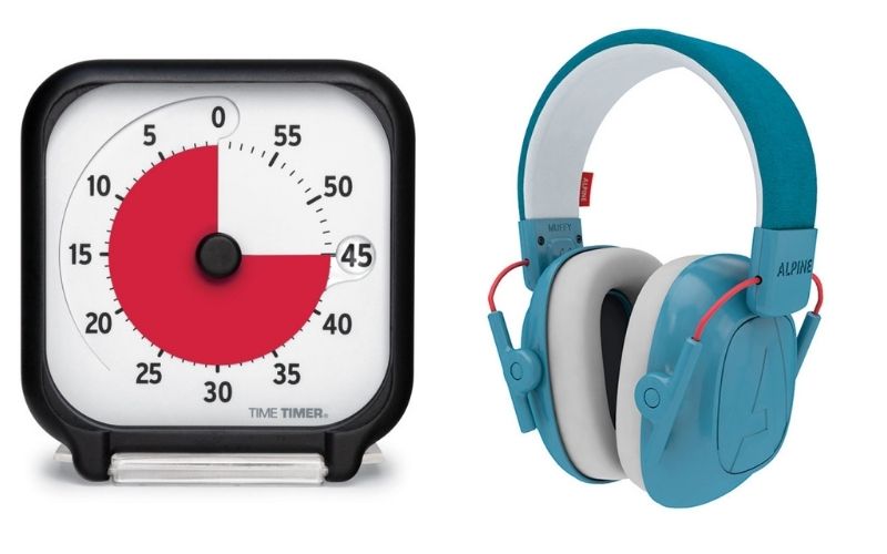 Time Timer & Casque antibruit