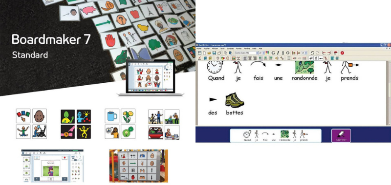 Projet de CAA : Exemple de CAA Robuste avec les pictogramme de Boardmaker ou Symwriter