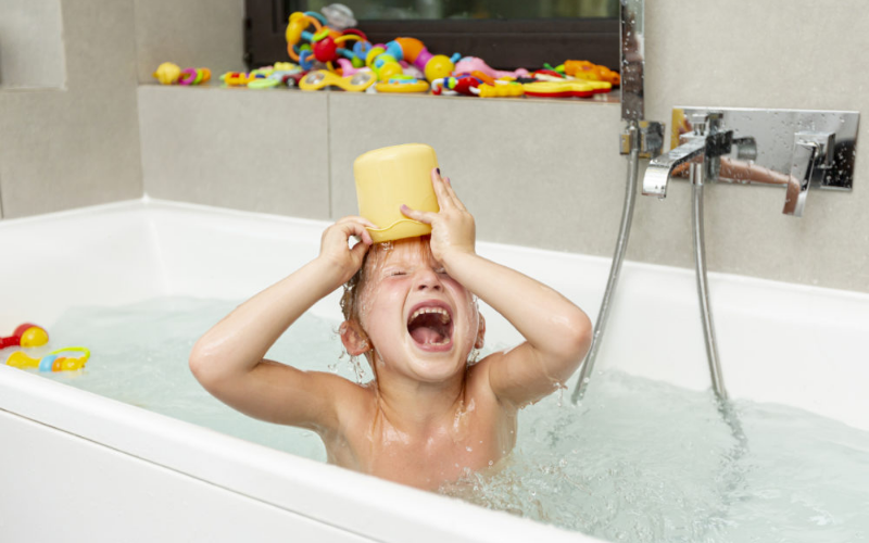 Jouet de Bain bébé 1 2 ans, Jouet de Baignoire avec Ventouses, Jouet de  Douche pour Bébé et Enfants Cadeau