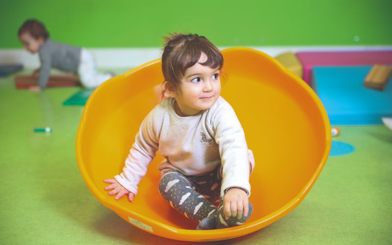 Toupie pour hypersensibilité proprioceptive et vestibulaire