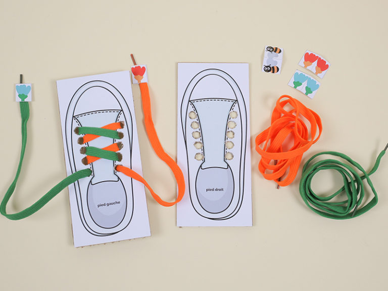 Faire ses lacets étape par étape - Blog Hop'Toys