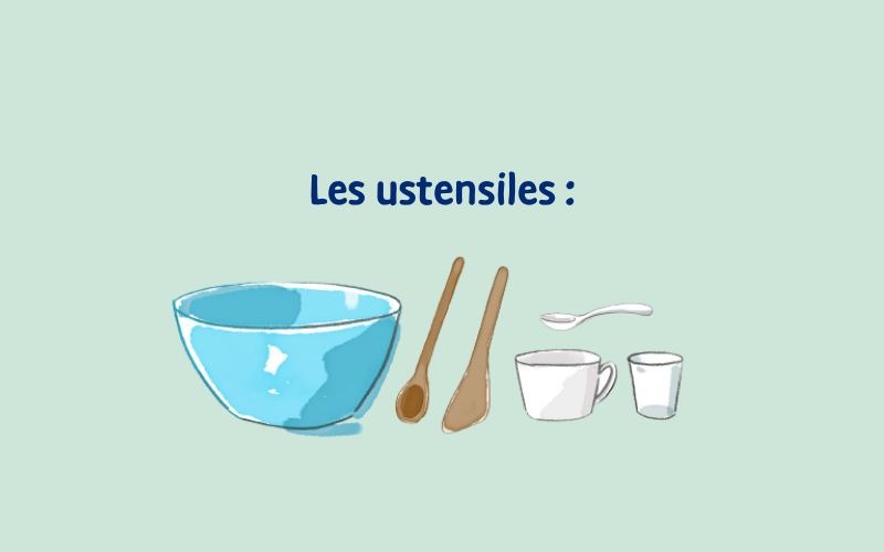 Les ustensiles pour la pâte à crêpes