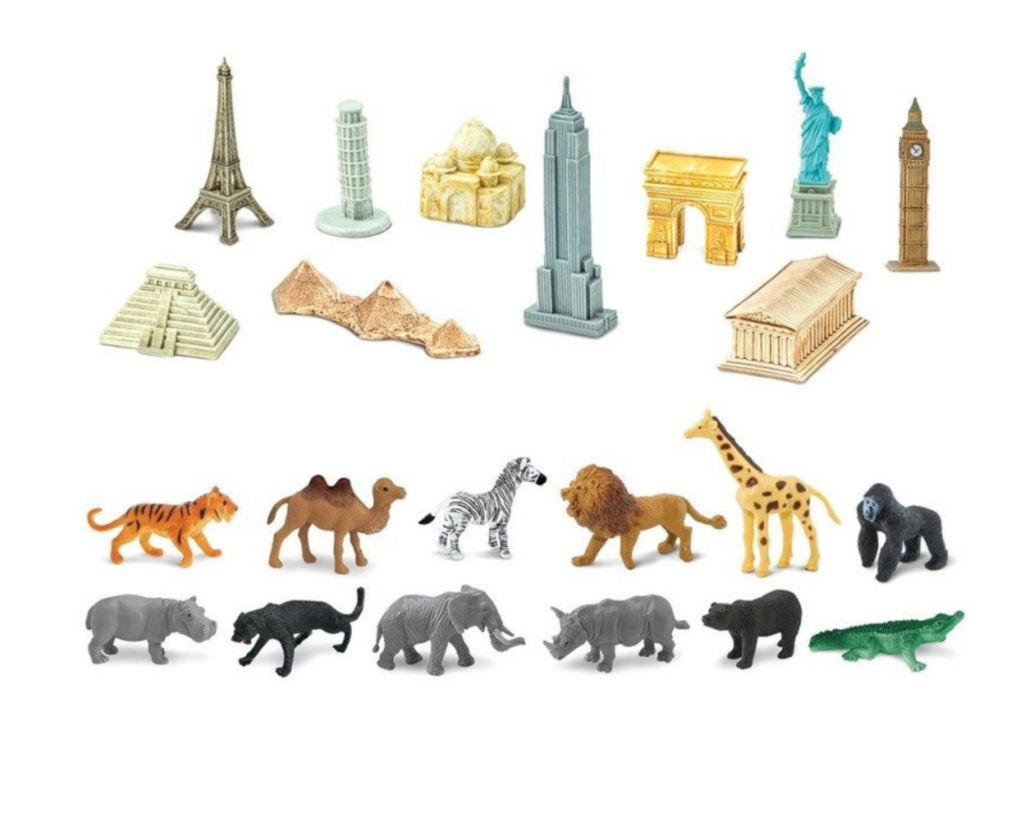 Figurines animaux de la ferme - HOPTOYS