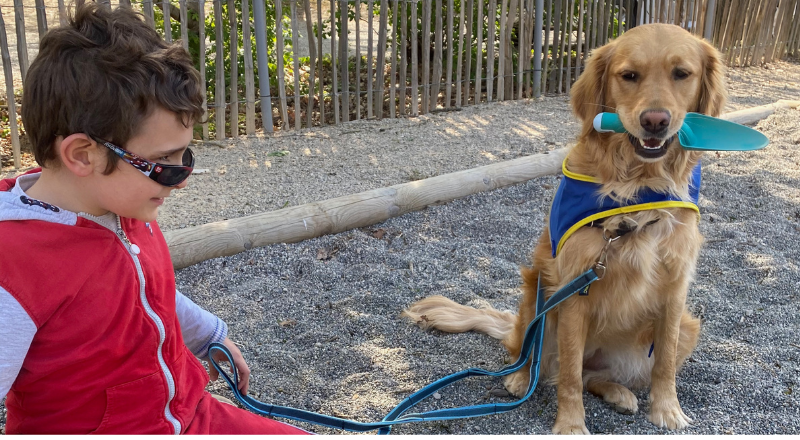 Praline et Gabriel au parc