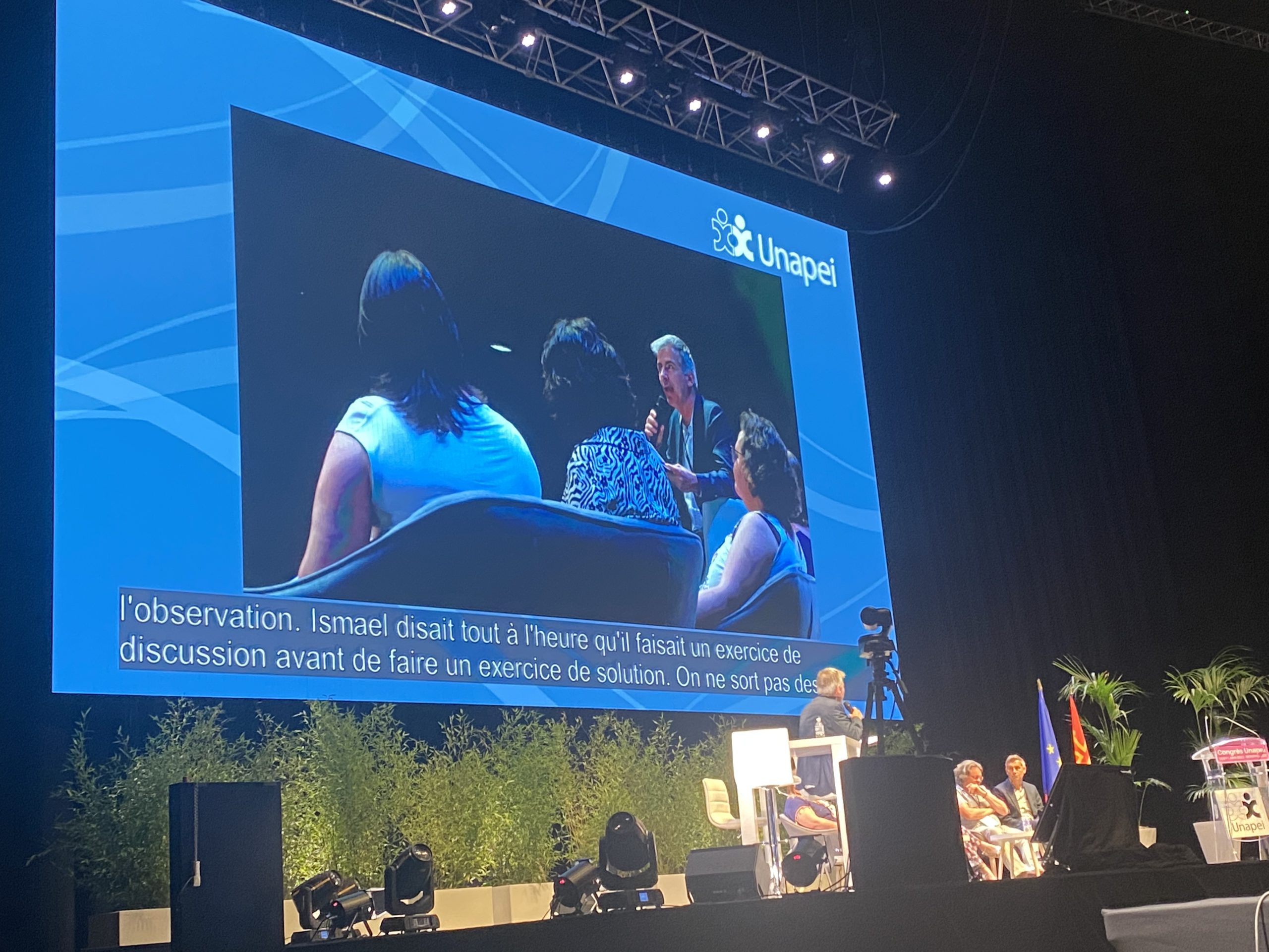 Une table ronde lors du Congrès Unapei