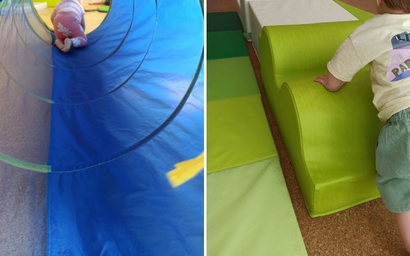 Baby gym à la maison : améliorer l'équilibre de son enfant