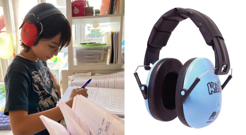 Le casque antibruit enfant