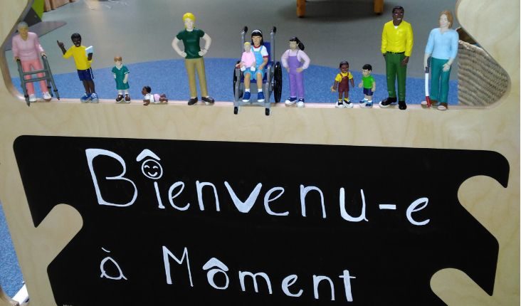 Moment, espace ludique inclusif
