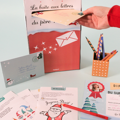 Enveloppe magique pour liste de Noël