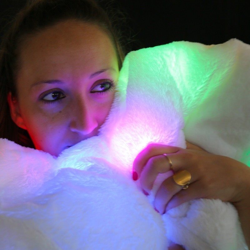 Couverture sensorielle lumineuse