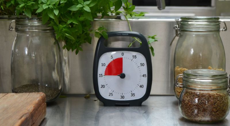 Time Timer en cuisine