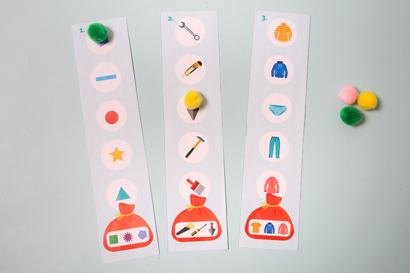kit activité-orthophonistes : discrimination visuelle