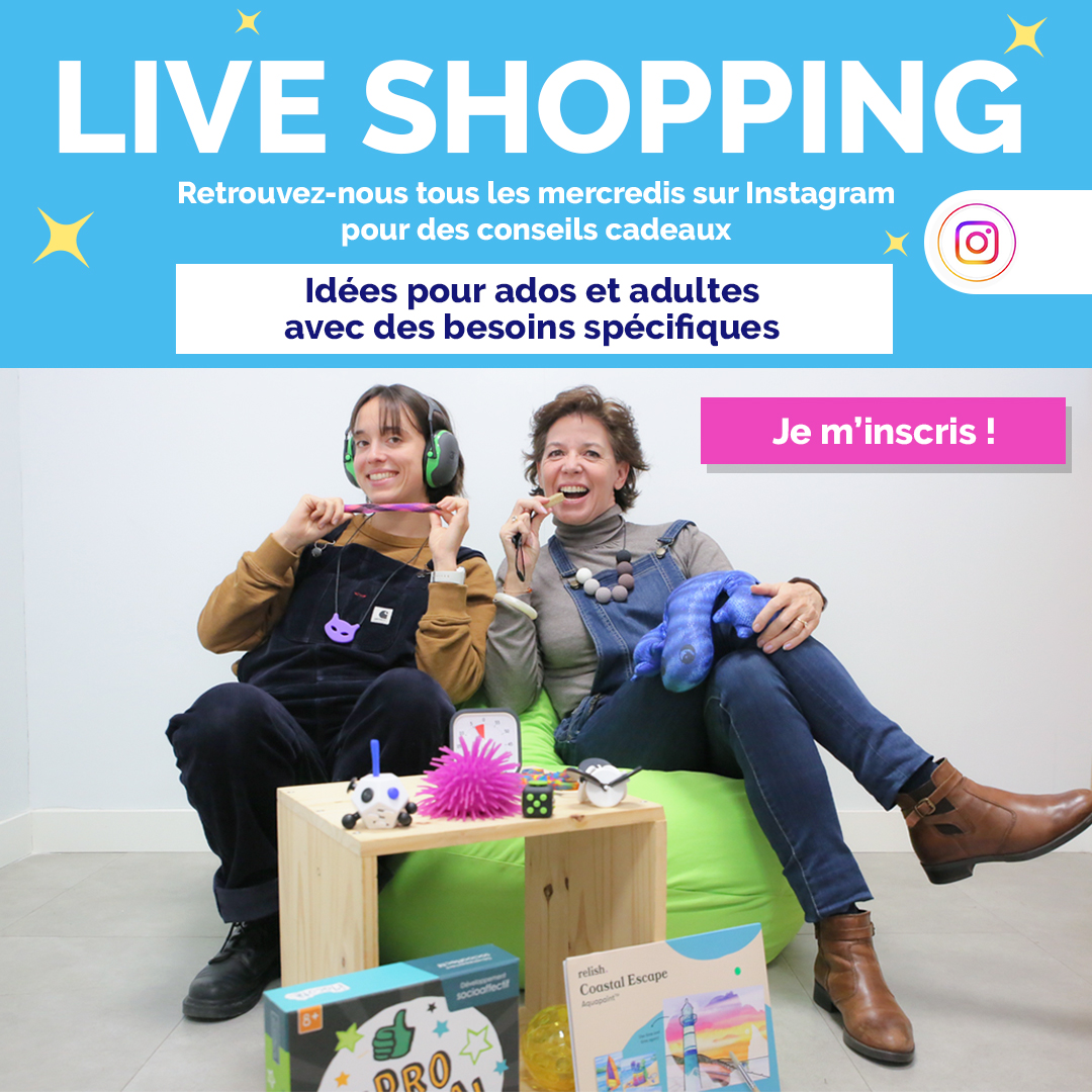 Live shopping : idées pour ados et adultes avec des besoins spécifiques