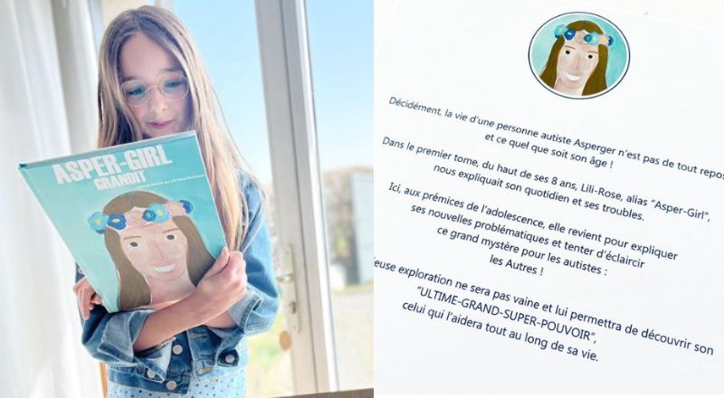 Le portrait de Lili-Rose, dessinatrice avec autisme