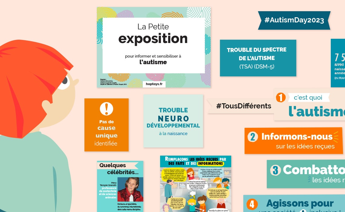 Infographie : L'autisme en quelques mots et chiffres - Blog Hop'Toys